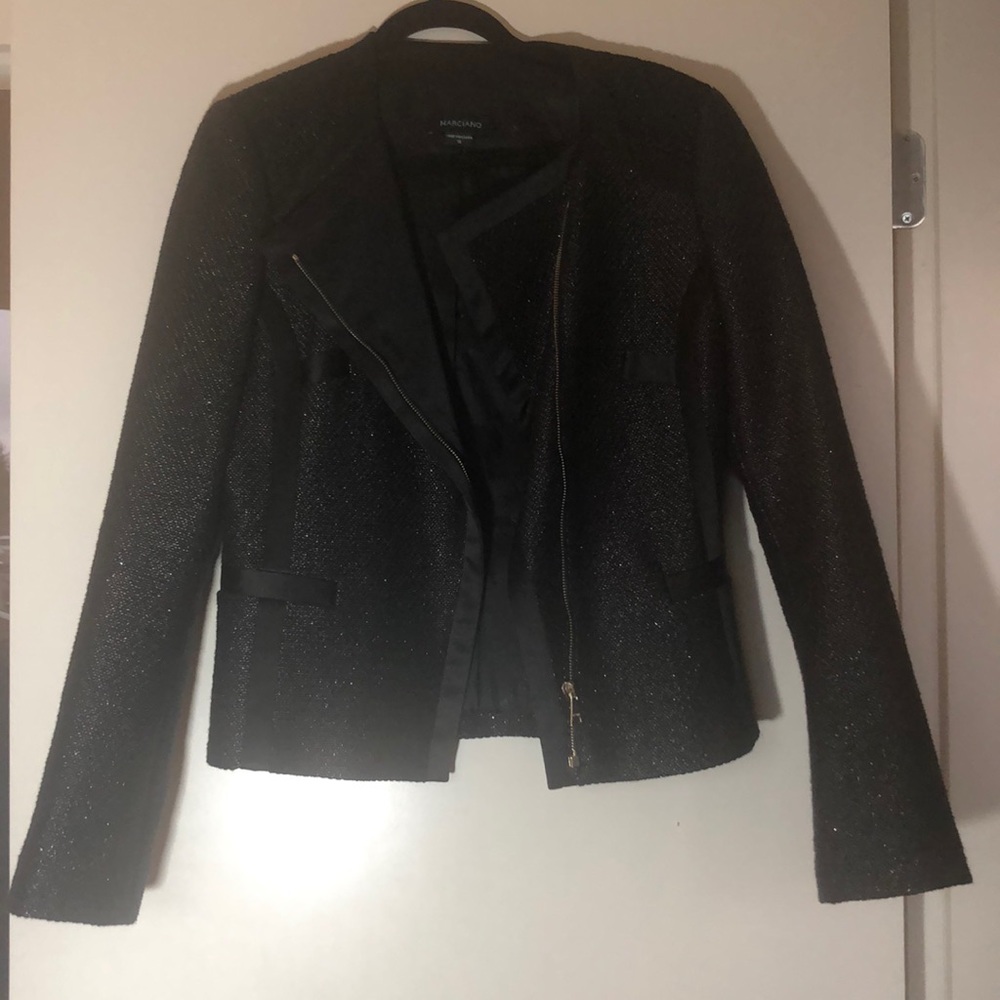 Black/Sparkle blazer